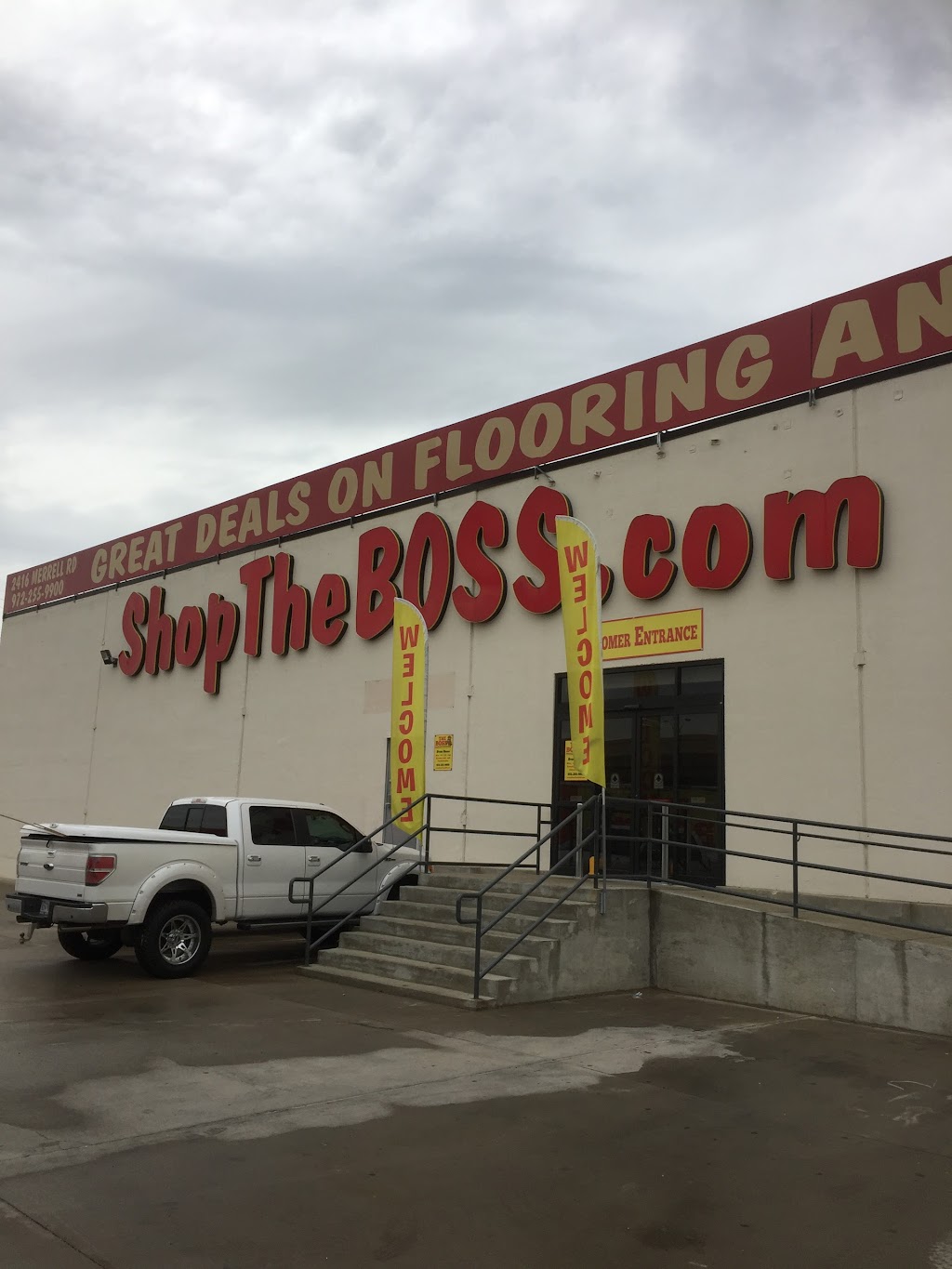 The BOSS - Builders Outlet Super Store | Dallas | 2416 Merrell Rd, Dallas, TX 75229, USA | Phone: (972) 255-9900