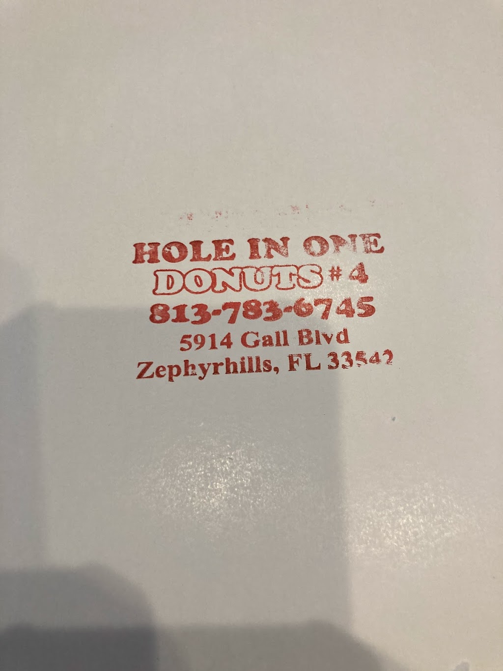 Hole In One Donuts | 5914 Gall Blvd, Zephyrhills, FL 33542 | Phone: (813) 783-6745