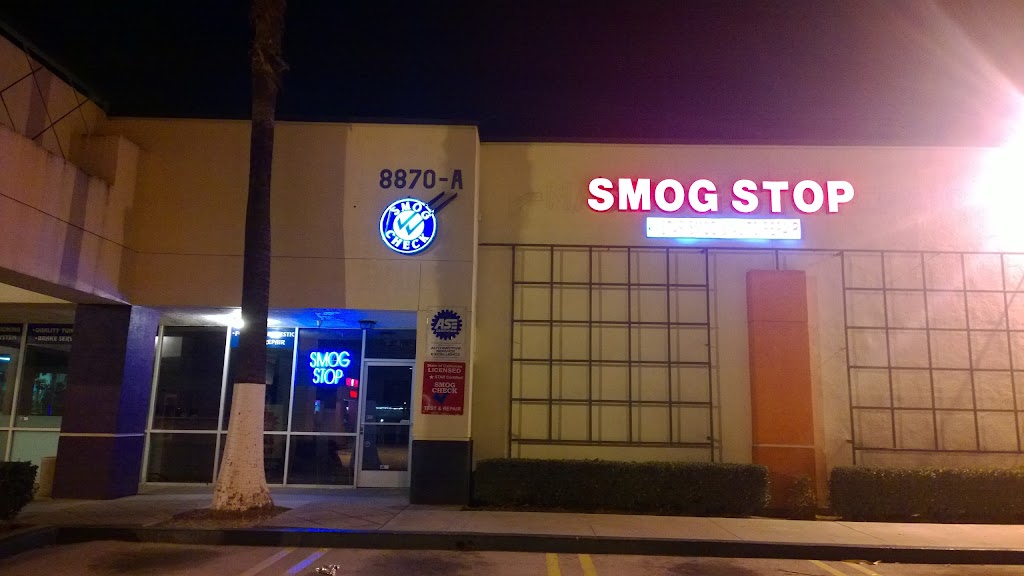 Smog Stop - Star Smog & Repair Center | 8870 Archibald Ave a, Rancho Cucamonga, CA 91730, USA | Phone: (909) 581-1980