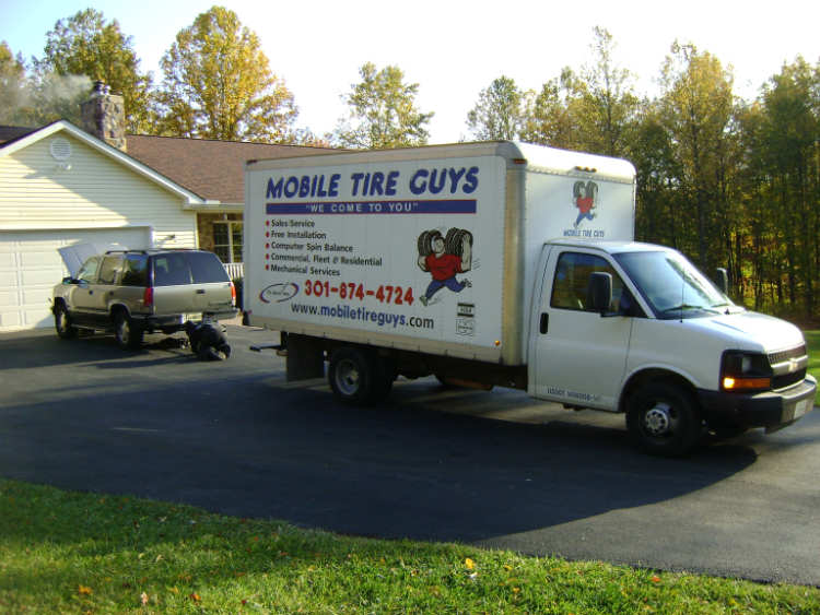 Mobile Tire Guys | 3853 New Design Rd, Frederick, MD 21703, USA | Phone: (301) 874-4724