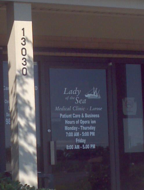 Lady of the Sea Medical Clinic - Larose | 13030 LA-308, Larose, LA 70373, USA | Phone: (985) 798-7000