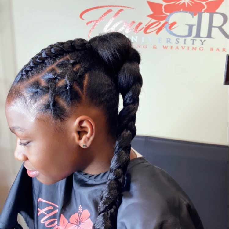 Flower Girl weaving & braiding bar LLC | 9456 S Main St Suite D-3, Jonesboro, GA 30236, USA | Phone: (470) 806-7585