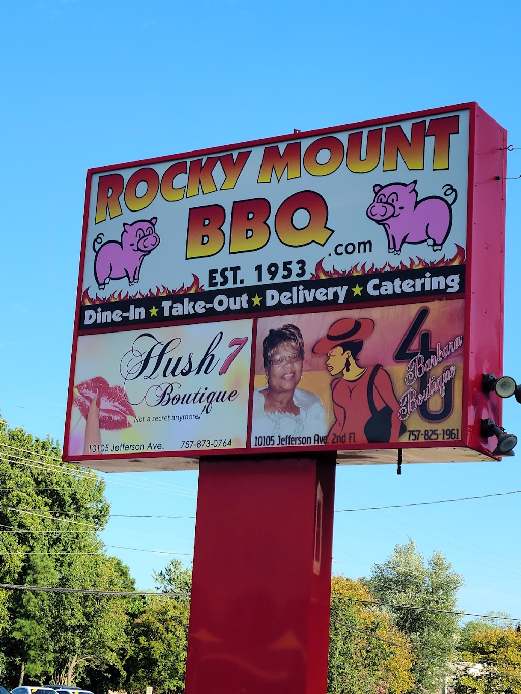 Rocky Mount BBQ | 10113 Jefferson Ave, Newport News, VA 23605, USA | Phone: (757) 596-0243