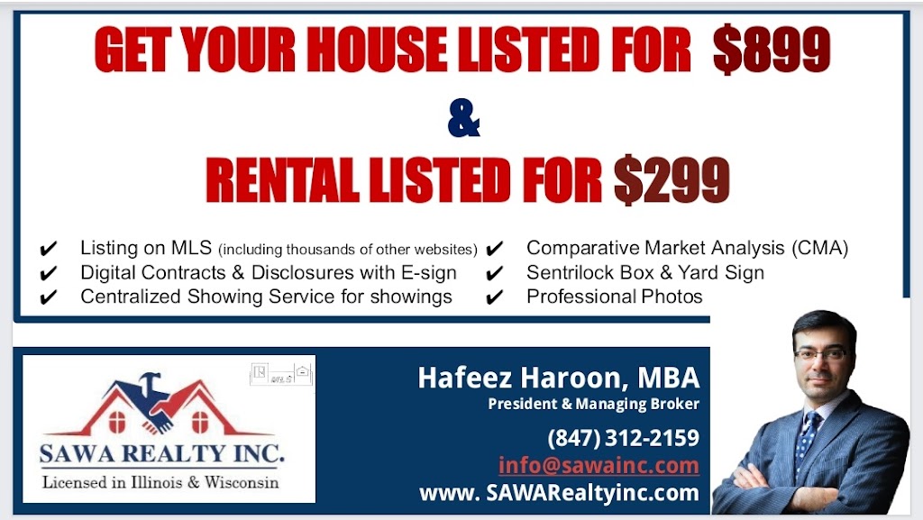 SAWA Realty Inc. | 2081 W Buckley Rd, Libertyville, IL 60048, USA | Phone: (847) 312-2159