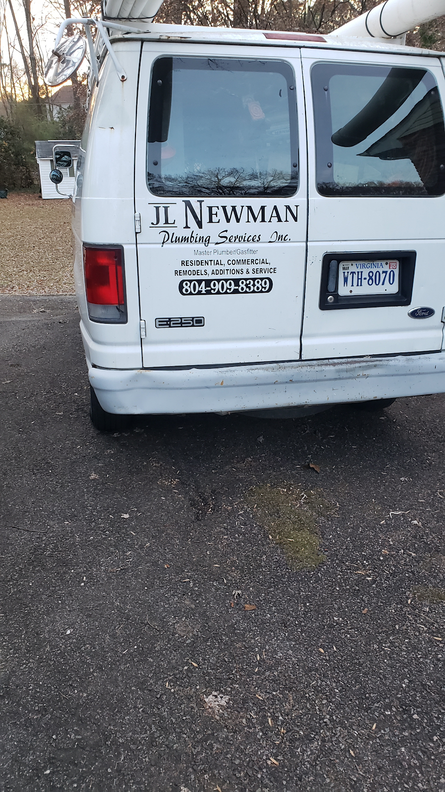 JL Newman Plumbing Services, INC | 3892 Grey Hound Ct, Midlothian, VA 23112, USA | Phone: (804) 909-8389