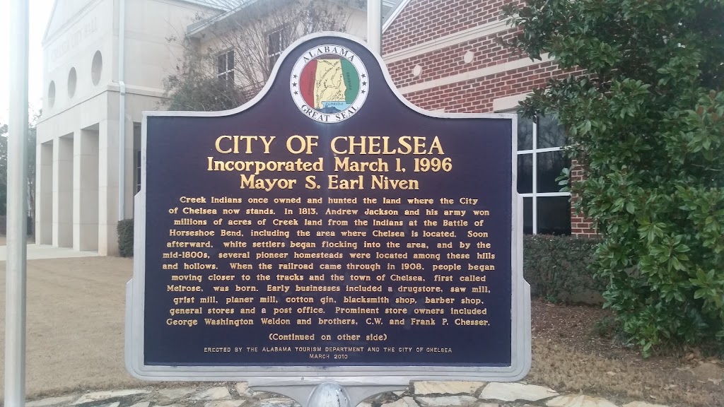 Chelsea City Hall | 11611 Chelsea Rd, Chelsea, AL 35043, USA | Phone: (205) 678-8455