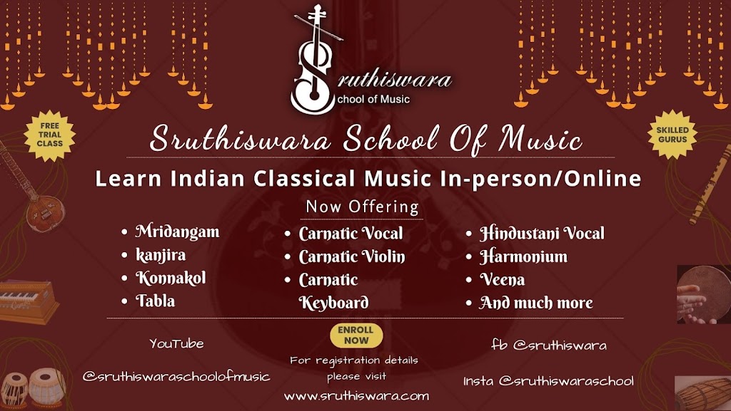 Sruthiswara School Of Music | Reid Ave, Belle Mead, NJ 08502, USA | Phone: (908) 547-7669