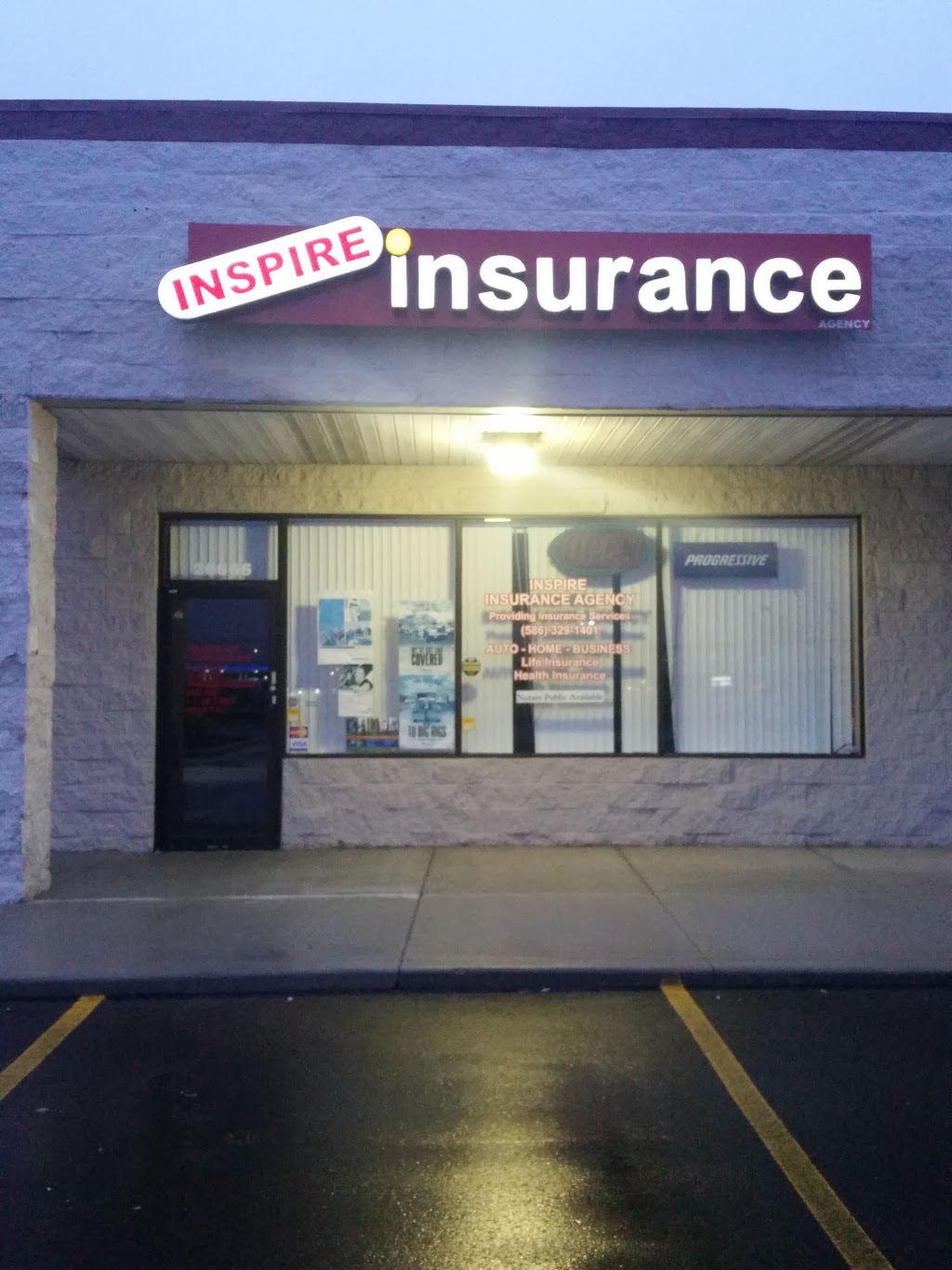 Inspire Insurance Agency | 20666 Hall Rd, Clinton Twp, MI 48038, USA | Phone: (586) 329-1401