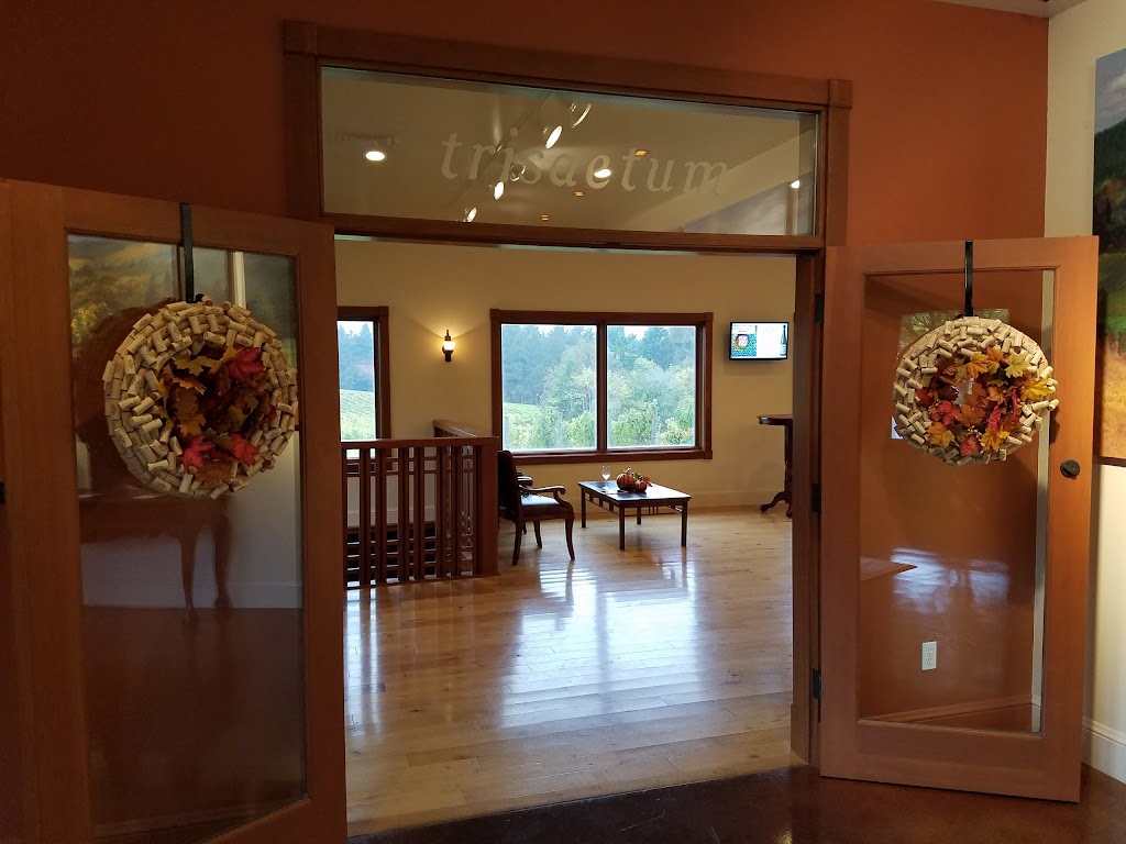 Trisaetum Winery | 18401 NE Ribbon Ridge Rd, Newberg, OR 97132 | Phone: (503) 538-9898