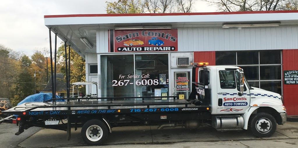 Sam Contis Auto Repair & 24 Hour Towing | 671 NY-394, Kennedy, NY 14747, USA | Phone: (716) 267-6008