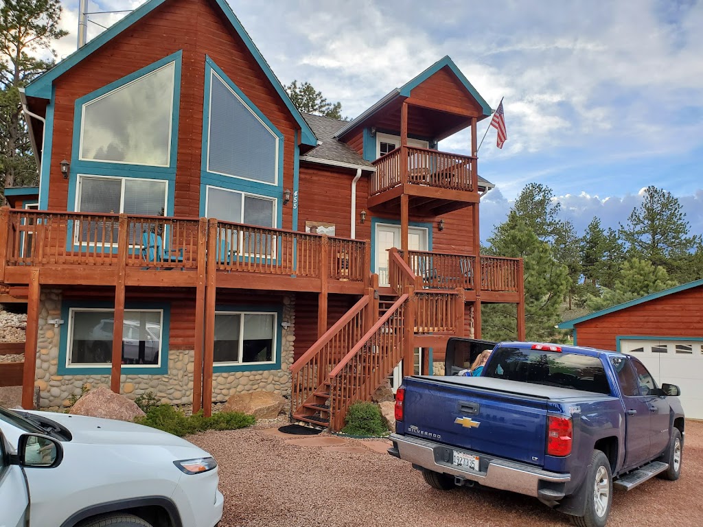 Dominics Bear Den Vacation Cabin Pikes Peak Colorado | 455 Red Cloud Rd #9020, Florissant, CO 80816, USA | Phone: (719) 231-1450