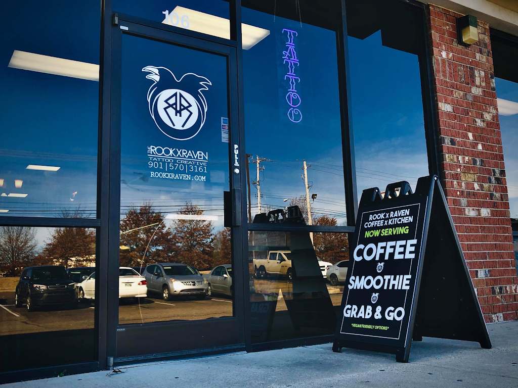 Rook x Raven Coffee x Kitchen | 2821 N Houston Levee Rd Suite 106, Cordova, TN 38016, USA | Phone: (901) 570-3161