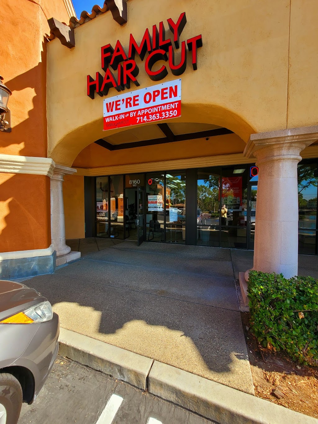 Family Hair Cut | 8160 E Santa Ana Canyon Rd #182, Anaheim, CA 92808, USA | Phone: (714) 363-3350