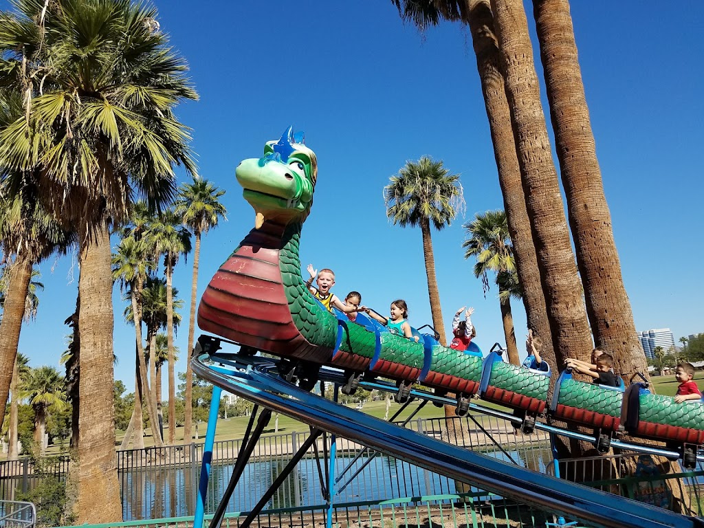 Enchanted Island Amusement Park | 1202 W Encanto Blvd, Phoenix, AZ 85007, USA | Phone: (602) 254-1200