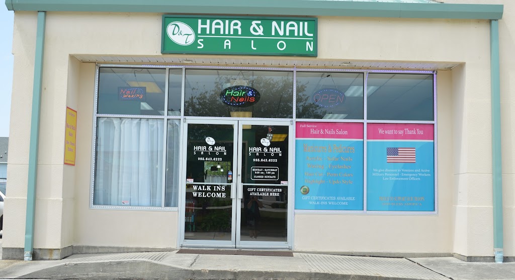 D&T Hair & Nails Salon | 131 Oak Ct b, Slidell, LA 70458, USA | Phone: (985) 643-6222