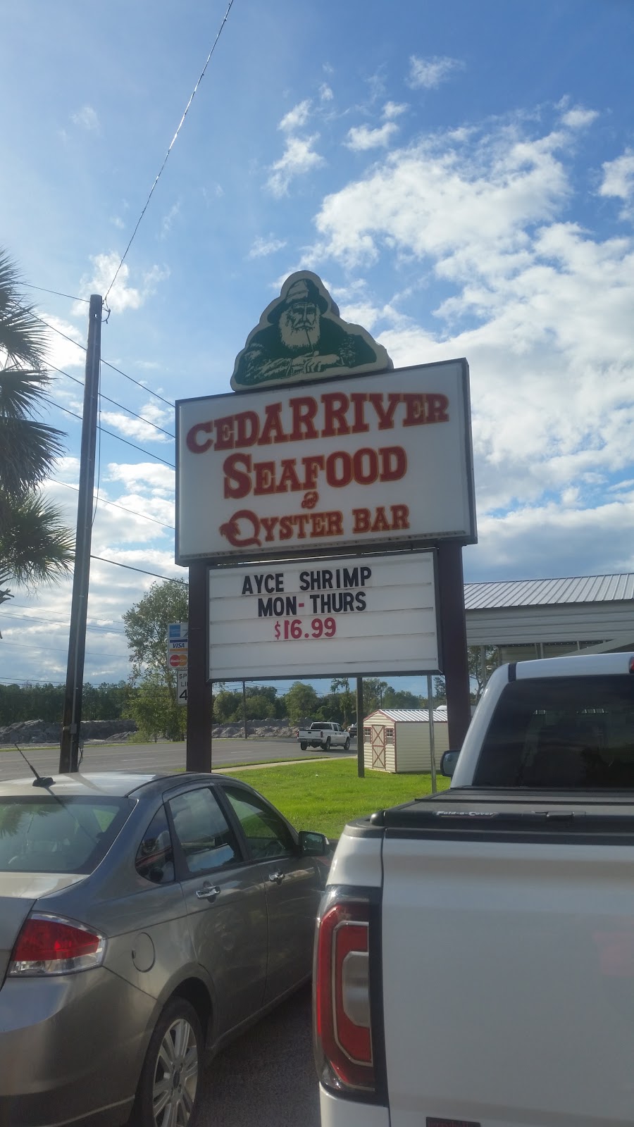 Cedar River Seafood | 542500 US-1, Callahan, FL 32011, USA | Phone: (904) 879-2111