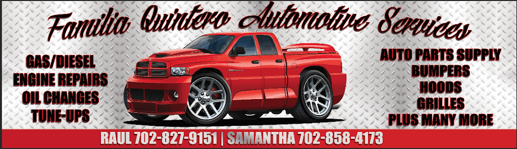 Familia Quintero Automotive Services | 3545 N Nellis Blvd Unit 1, North Las Vegas, NV 89115, USA | Phone: (702) 827-9151