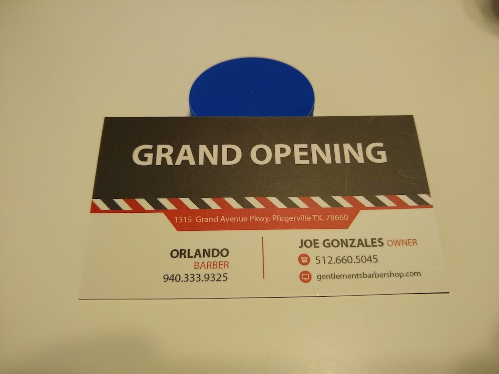 Gentlemens Barbershop | 1315 Grand Ave Pkwy #104, Pflugerville, TX 78660, USA | Phone: (512) 660-5045