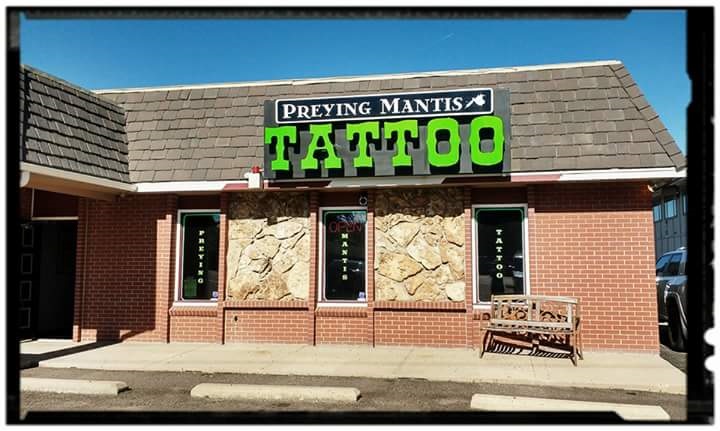 Preying Mantis Tattoo 2- Kipling | 850 Kipling St, Lakewood, CO 80215 | Phone: (303) 995-2329