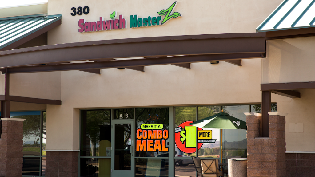 Sandwich Masterz | 380 N Estrella Pkwy a3, Goodyear, AZ 85338, USA | Phone: (623) 925-2020