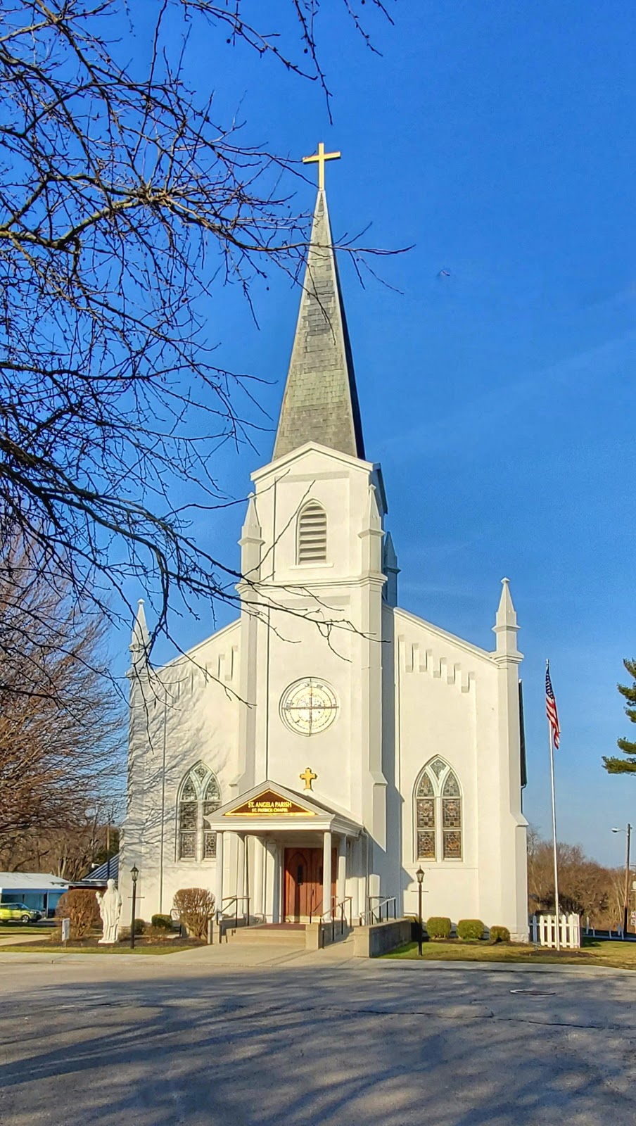 St. Patrick Catholic Church/St. Angela Merici Catholic Church | 130 Stone Alley, Fayetteville, OH 45118, USA | Phone: (513) 875-5020