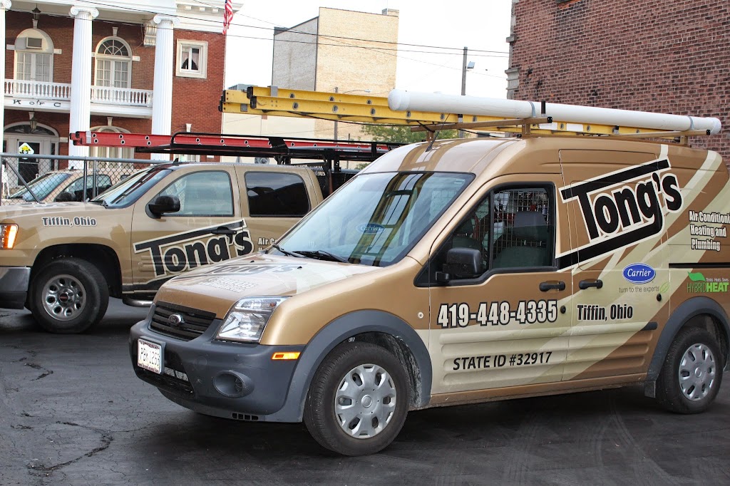 Tongs Air Conditioning, Heating & Plumbing, Inc. | 711 N Sandusky St, Tiffin, OH 44883, USA | Phone: (419) 448-4335