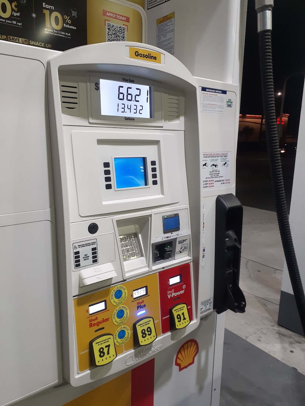 Shell | 4801 Peck Rd, El Monte, CA 91732, USA | Phone: (626) 443-9009