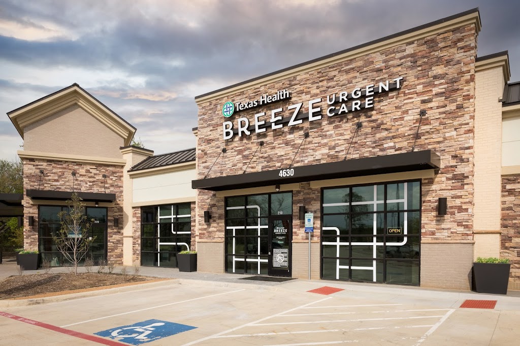 Texas Health Breeze Urgent Care | 4630 Long Prairie Rd #210, Flower Mound, TX 75028, USA | Phone: (469) 495-9112