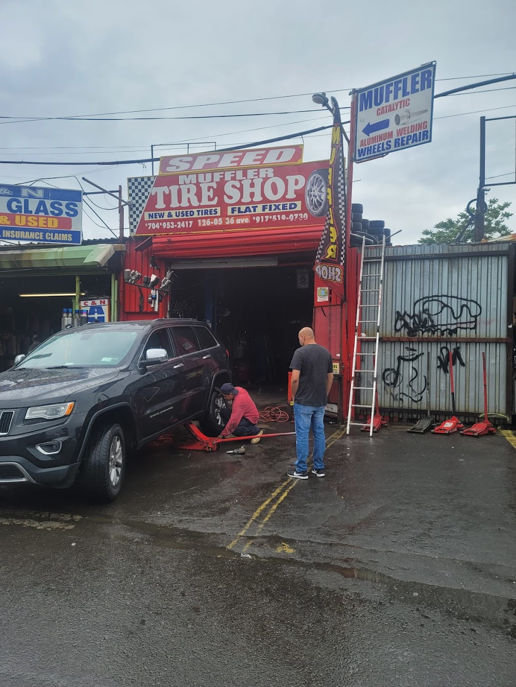 Speed Muffler Tire Shop | 12607 36th Ave, Queens, NY 11368, USA | Phone: (347) 779-6148
