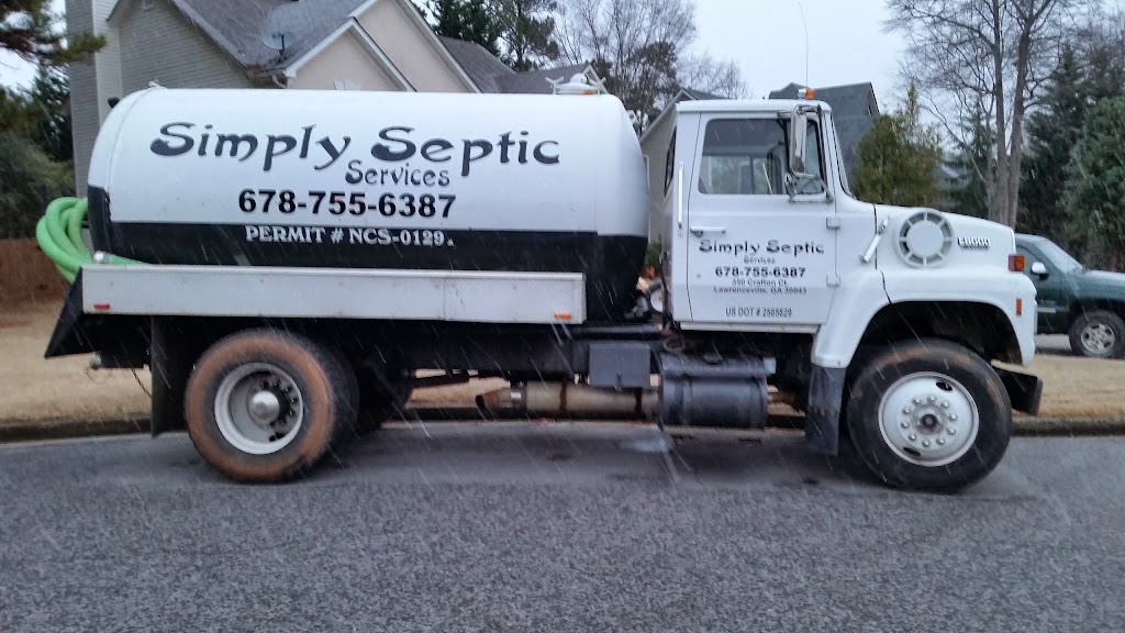 Simply Septic Service | 350 Crafton Ct, Lawrenceville, GA 30043 | Phone: (678) 755-6387