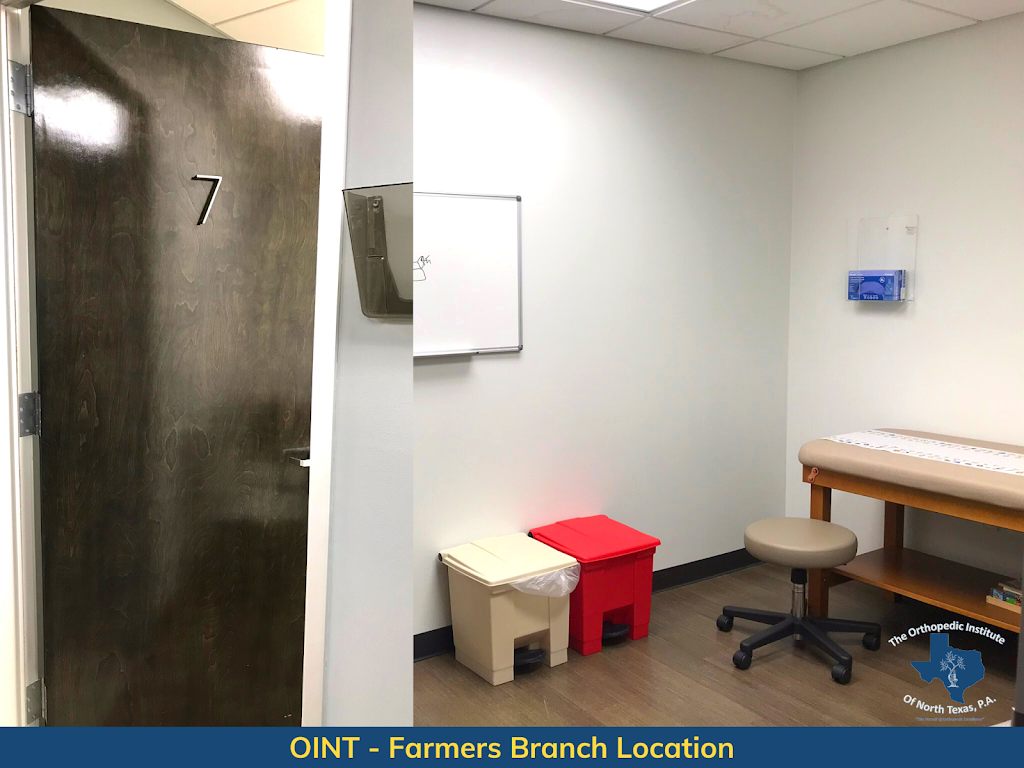 The Orthopedic Institute of North Texas (OINT) Farmers Branch Location | 2914 Valley View Ln #130, Farmers Branch, TX 75234, USA | Phone: (972) 591-6468