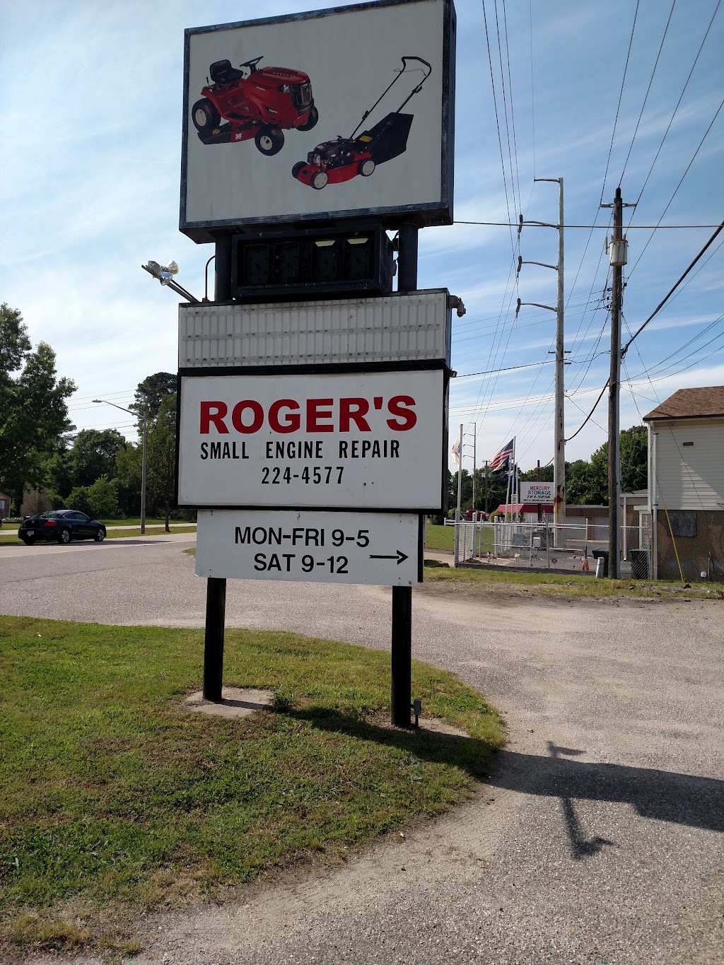 Rogers Small Engine Repair | 197 E Mercury Blvd, Hampton, VA 23669, USA | Phone: (757) 224-4577