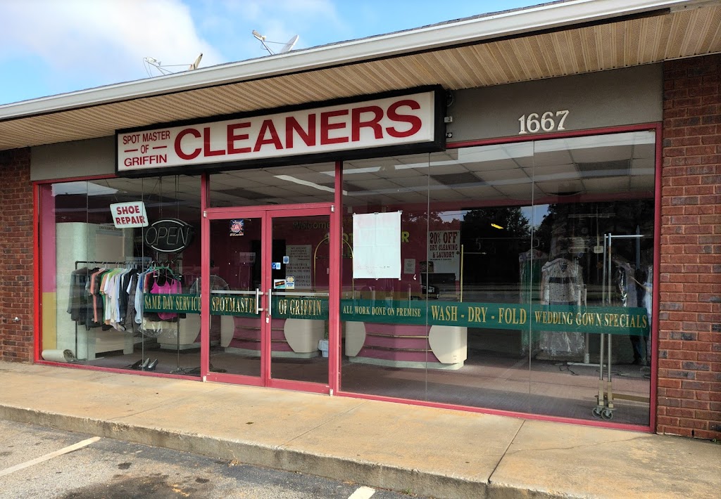 Spot Master Cleaners-Griffin | 1667 W McIntosh Rd, Griffin, GA 30223, USA | Phone: (770) 233-5355