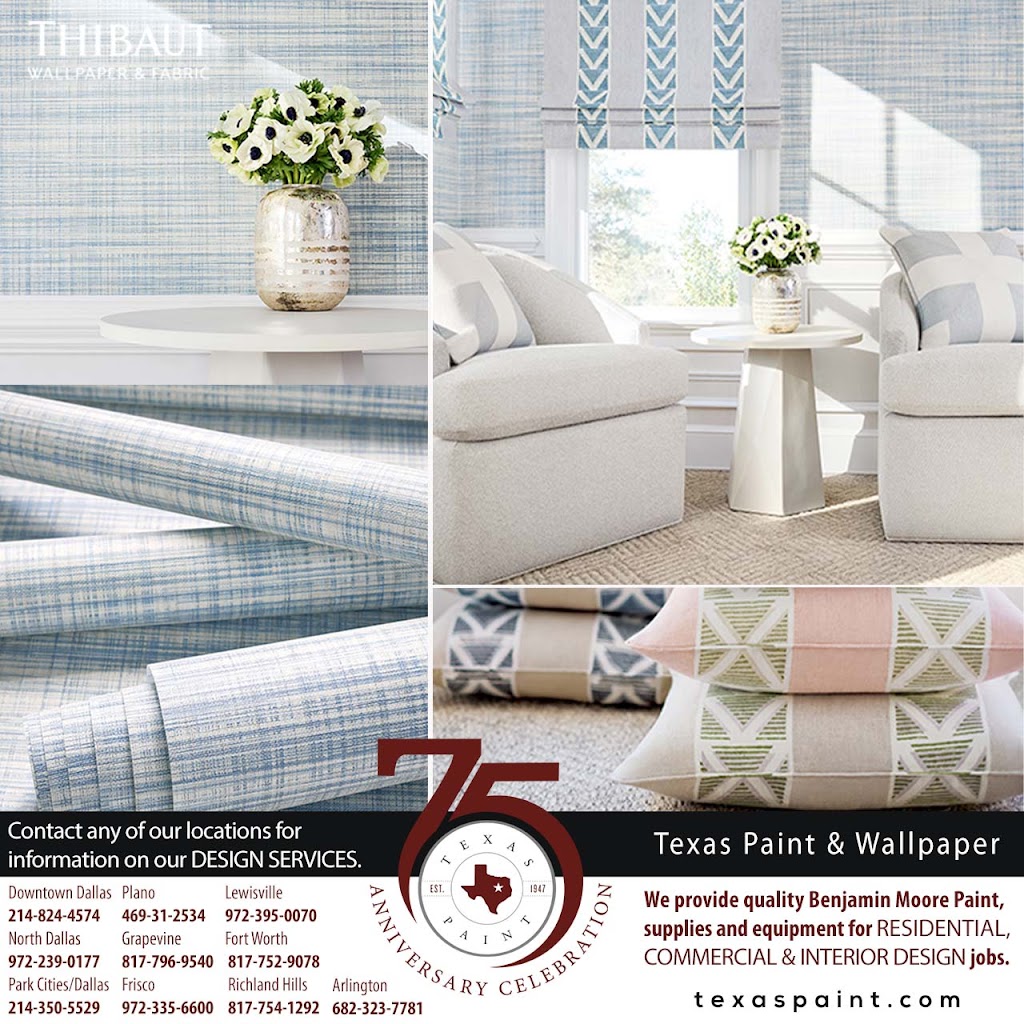 Texas Paint & Wallpaper | 1921 W 15th St #200, Plano, TX 75075, USA | Phone: (469) 331-2534