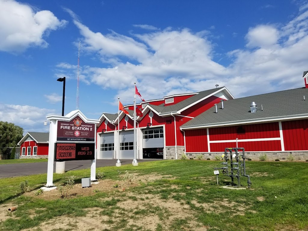 Grimsby Fire Station 2 and Regional Training Center | 167 Mountain Rd, Grimsby, ON L3M 4E7, Canada | Phone: (905) 945-2113