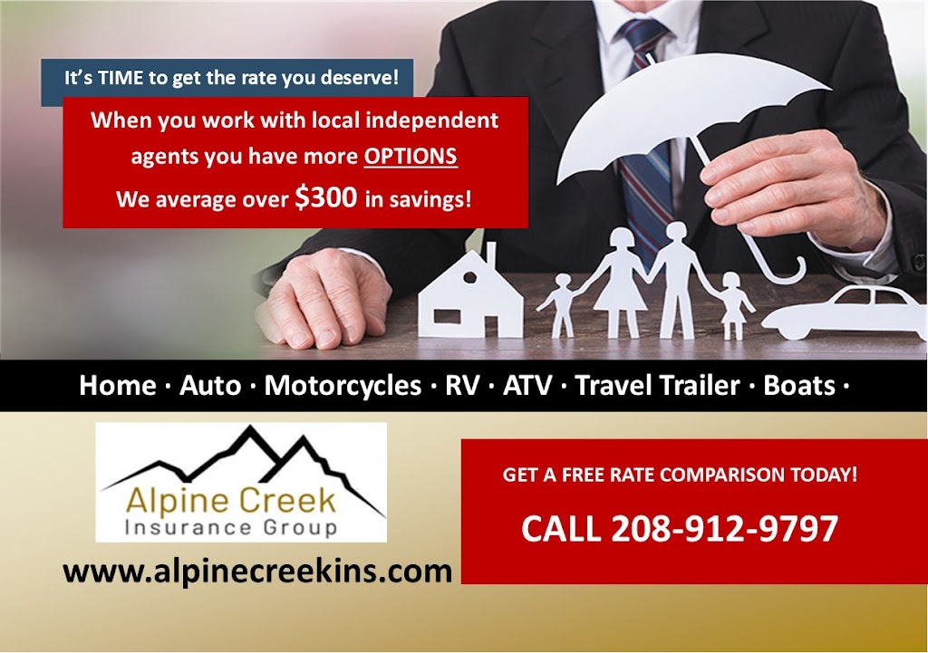 Alpine Creek Insurance Group | 840 W Tooele Dr, Nampa, ID 83686, USA | Phone: (208) 912-9797