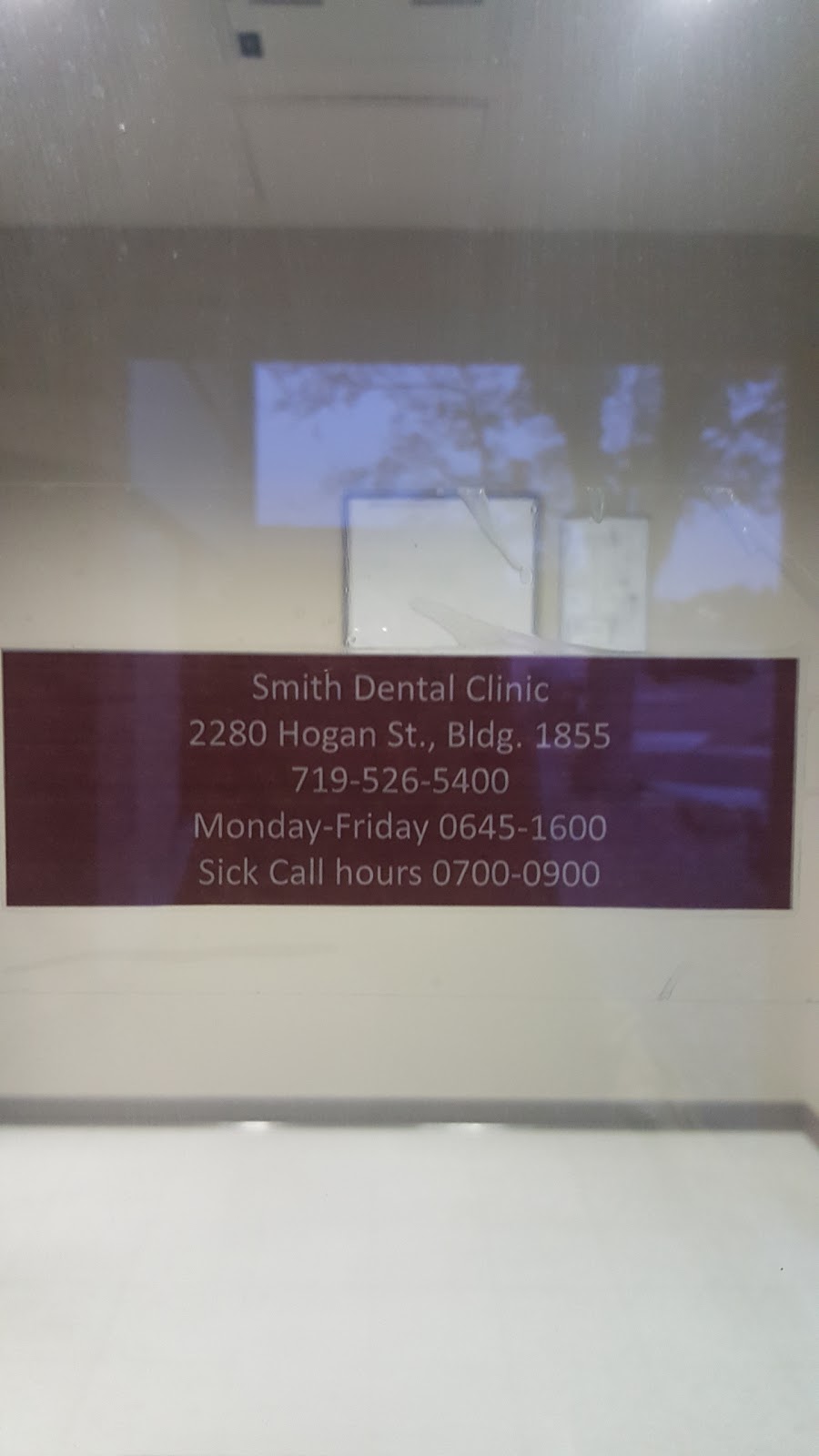 Smith Dental Clinic | 2280 Hogan St, Fort Carson, CO 80913, USA | Phone: (719) 526-5400