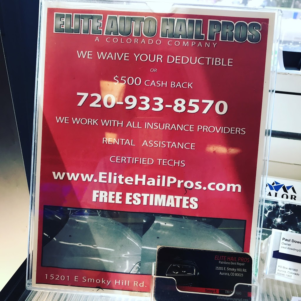 Elite Hail Pros | 15201 E Smoky Hill Rd, Aurora, CO 80015, USA | Phone: (720) 933-8570