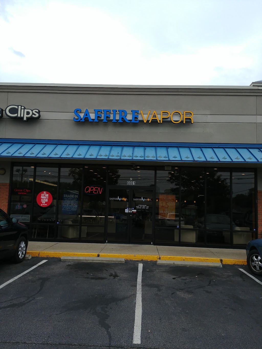 Saffire Vapor Retail Store (Vapor - CBD - Delta8 - Kratom) | 6661 Dixie Hwy #2, Louisville, KY 40258, USA | Phone: (502) 290-6419