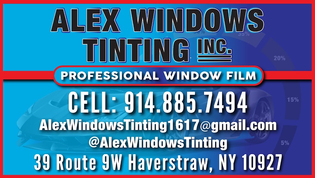 Alex Windows Tinting Inc. | 39 Rte 9W, Haverstraw, NY 10927, USA | Phone: (845) 306-6924