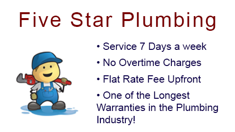 Five Star Plumbing Services Inc | 2018 Mountain Rd, Joppatowne, MD 21085, USA | Phone: (410) 836-0118