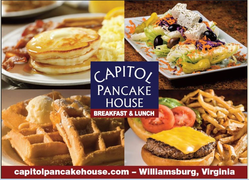 Capitol Pancake House | 802 Capitol Landing Rd, Williamsburg, VA 23185, USA | Phone: (757) 564-1238