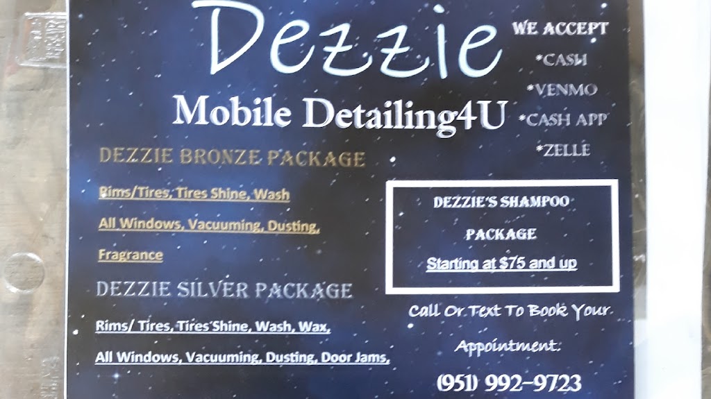 Dezzie Mobile Detailing4U | 25335 Alessandro Blvd, Moreno Valley, CA 92553, USA | Phone: (619) 274-6142