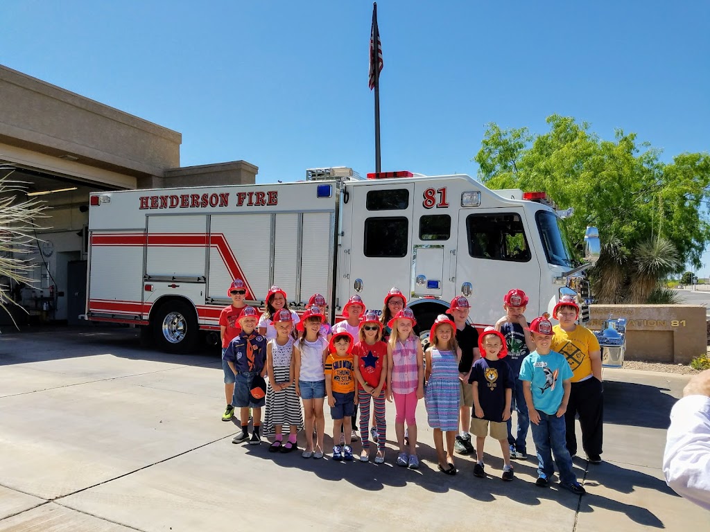 Henderson Fire Dept. Station 81 | 600 College Dr, Henderson, NV 89002, USA | Phone: (702) 267-2222