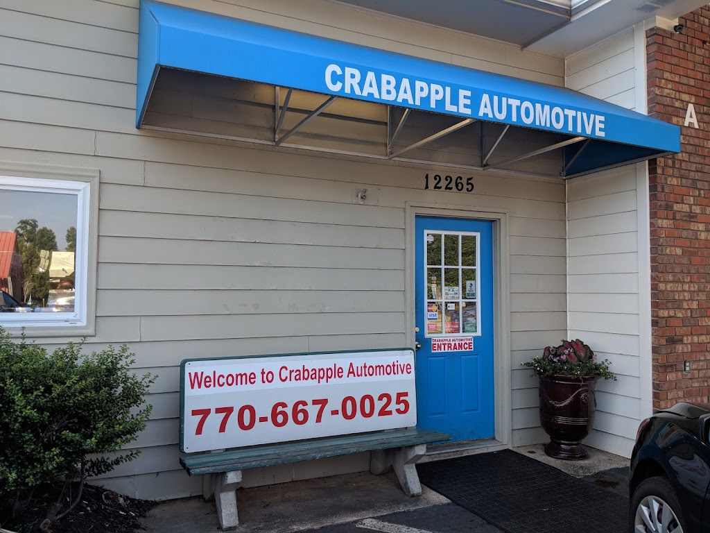 Crabapple Automotive | 12265 Crabapple Rd, Alpharetta, GA 30004, USA | Phone: (770) 696-1486