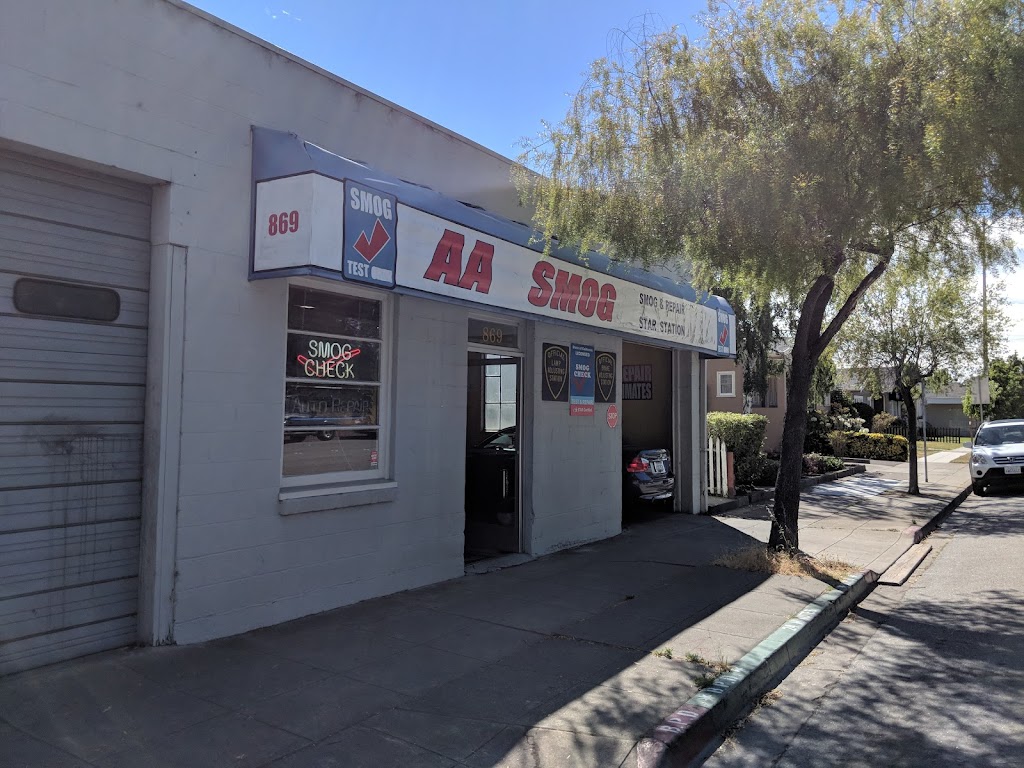 AA+ SMOG | 869 California Dr, Burlingame, CA 94010, USA | Phone: (650) 340-0492