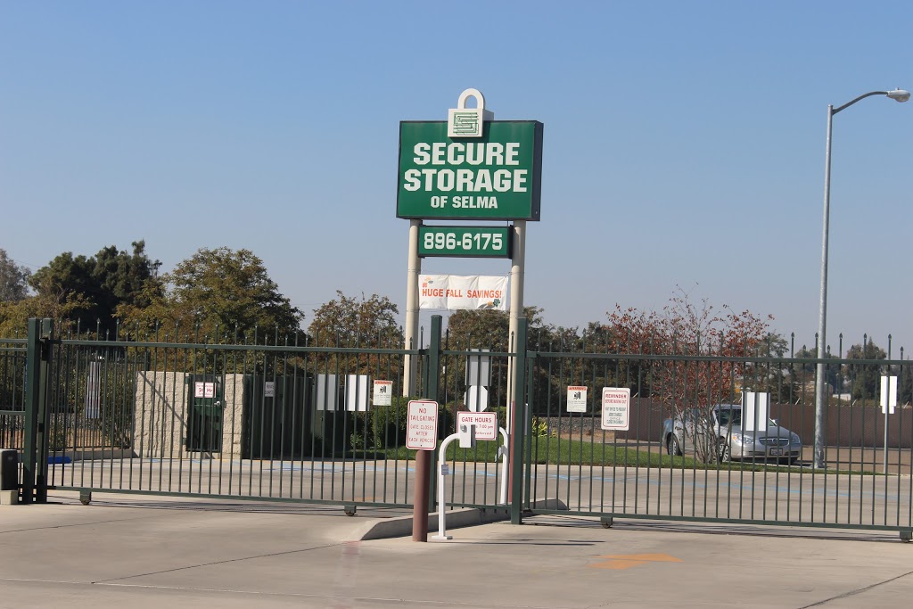 Secure Storage of Selma | 1800 Dockery Ave Suite 100, Selma, CA 93662, USA | Phone: (559) 896-6175