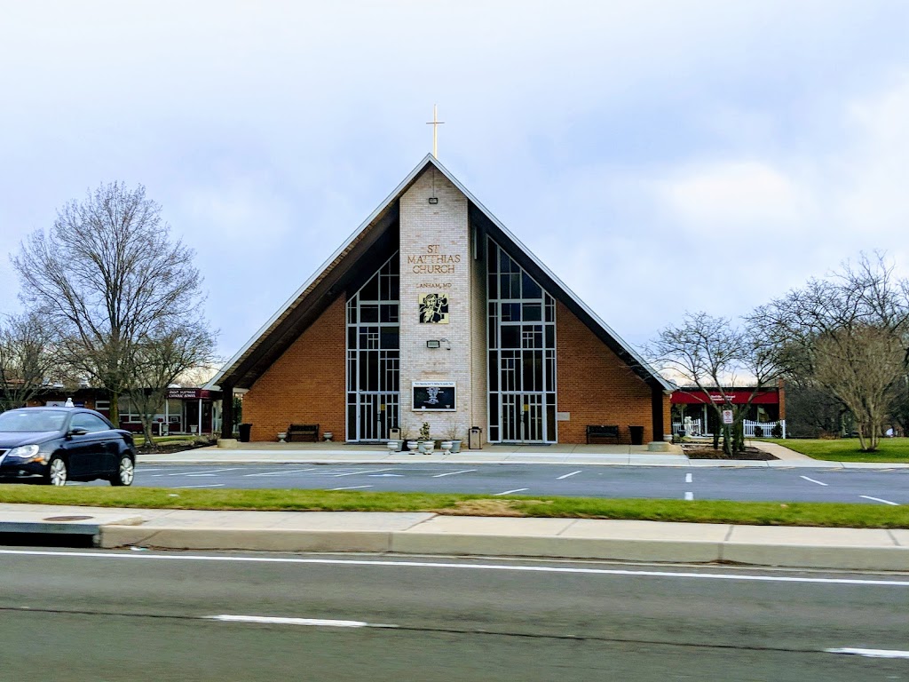 Saint Matthias Catholic Church | 9475 Annapolis Rd, Lanham, MD 20706, USA | Phone: (301) 459-4814