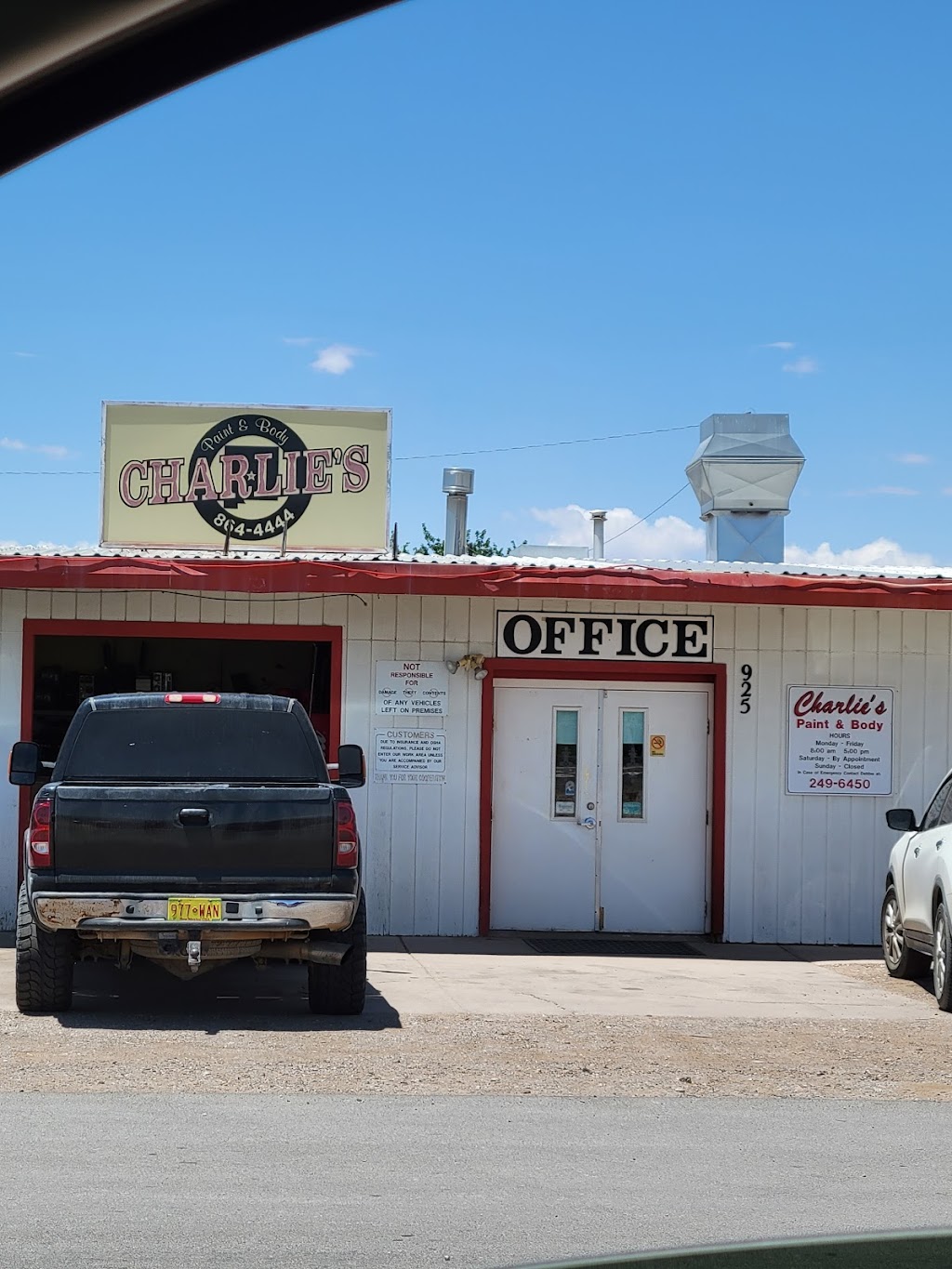 Charlies Paint & Body Shop | 925 Martha Jean Rd, Belen, NM 87002, USA | Phone: (505) 864-4444