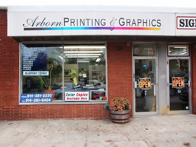 Arborn Printing & Graphics | 745 W Boston Post Rd, Mamaroneck, NY 10543, USA | Phone: (914) 381-2220